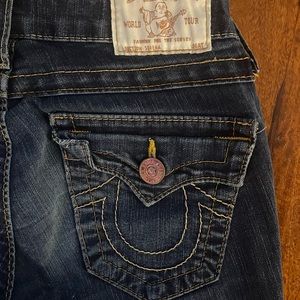 True Religion Jeans in size 24. Dark and skinny.